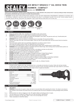 Sealey SA686.V2 Air Impact Wrench User manual