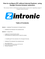 Zintronic How to Configure IPC User guide
