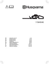 Husqvarna 115iHD45 Cordless Hedge Trimmer Kit User manual