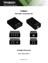 TekvoxTPUB201 50m USB 2.0 Extender Kit