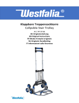 Westfalia Treppen-Sackkarre klappbar, 70 kg Operating instructions