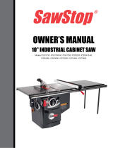 SawStop ICS51230-52 Operating instructions