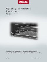 Miele H 7464 BP Operating instructions