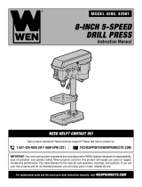 Wen 4208 8 Inch 5 Speed Drill Press User manual