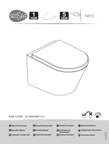 Sensea 3276000465119 Wall Toilet Bowl User manual