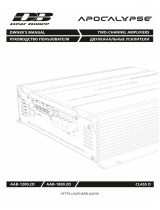 Alphard AAB-1200.2D Two-Channel Amplifiers Owner's manual