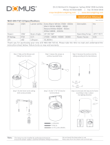 DOMUS NEO-SM-TILT-10 Neo LED Downlight Installation guide