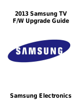 Samsung Electronics 2013 TV Framework Upgrade Software User guide