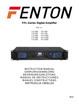 Fenton 172.084 FPL-Series Digital Amplifier User manual