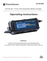 Powerhouse M8534B Operating instructions