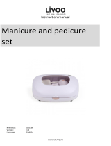 Livoo DOS190 Manicure and pedicure set User manual
