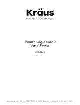 KRAUS KVF-1220GM Installation guide