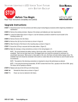 VENTURE LIGHTING 10924 – VP10923-EM Indoor Vapor Tight LED Light Fixture User manual
