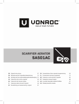 Vonroc SA501AC Scarifier Aerator User manual
