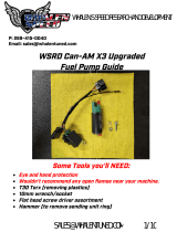 WHALEN SPEED WSRD Can-AM X3 Upgraded Fuel Pump User guide