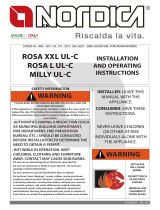 La Nordica Rosa XXL UL-C Stone User manual