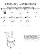 HomeSullivan 405489N-24 Installation guide