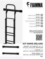 Fiamma 08772-03A Bars Deluxe External Ladders Kit Installation guide
