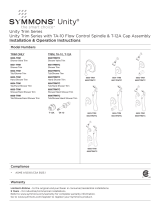 Symmons 6605-1.5-TRM-STN Installation guide