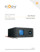 Njoy Aira 600 Series Pure Sine Wave UPS User manual