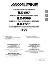 Alpine iLX-F511 Owner's manual