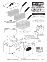 Waring WDF1550D Parts Manual