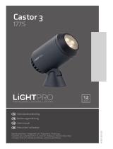 LightPro 177S Castor 3 LED Spotlight User manual