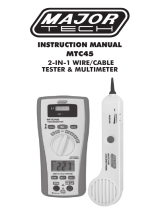 Major techMTC45 2-In-1 Tone and Probe and Multimeter