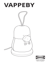 IKEA VAPPEBY Bluetooth Speaker Lamp User manual