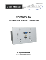 Altimium TP70WPB-EU User manual