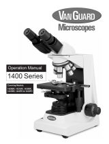 VEE GEE 1420BR Van Guard 1400 Series Professional Compound Microscope User manual