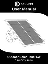 CONNECT CSH-ODSLR-5W 5W Outdoor Solar Panel