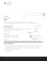 voda VST91 Storm Bath Spout User manual
