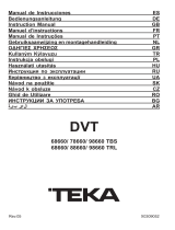 Teka DVT 98660 TBS BK Cooker Hood (Extractor hood) User manual