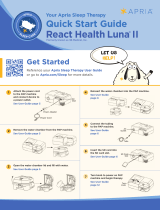 APRIAReact Health Luna II Humidifier Auto CPAP Machine