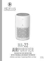 Medify Air MA-22 Air Purifier User manual
