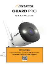 Defender GUARD PRO Plug In Power Security Camera User guide