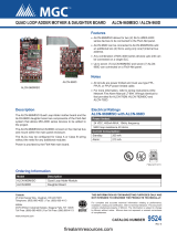 MGC ALCN-960MISO Quad Loop Adder Mother and Daughter Board Operating instructions