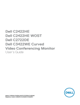 Dell C2422HE 24 Video Conferencing Monitor User guide