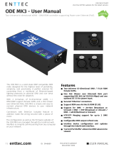 Enttec ODE MK3 Two-Universe Bi-Directional eDMX-DMX-RDM Controller Supporting Power Over Ethernet User manual