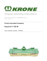 Krone BA EasyCut F 320 M Operating instructions