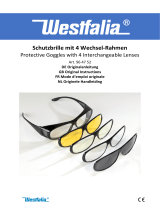 Westfalia Schutzbrille Operating instructions