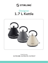 Stirling K17KS-BB Premium 1.7L Kettle User manual