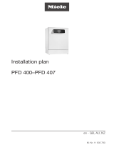 Miele PFD 401 Installation Diagram