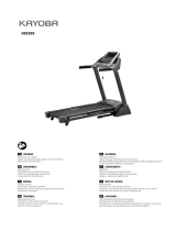 Kayoba 002399 Treadmill Exercise Machine User manual