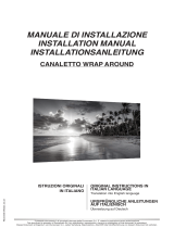 SECOMP AG 05452219 Screenint Leinwand Canaletto 250×140 16:9 User manual