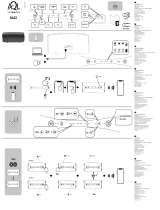 AQL DAZZ Waterproof RGB LED Lights Bluetooth Speaker Operating instructions