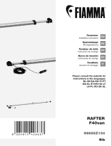 Fiamma RAFTER F40van Tensioner LED Strip User manual