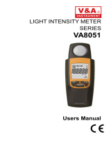 LumelVA8051 Light Intensity Meter