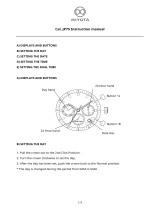 MIYOTA Cal. JP75 Multi-Function Watch User manual
